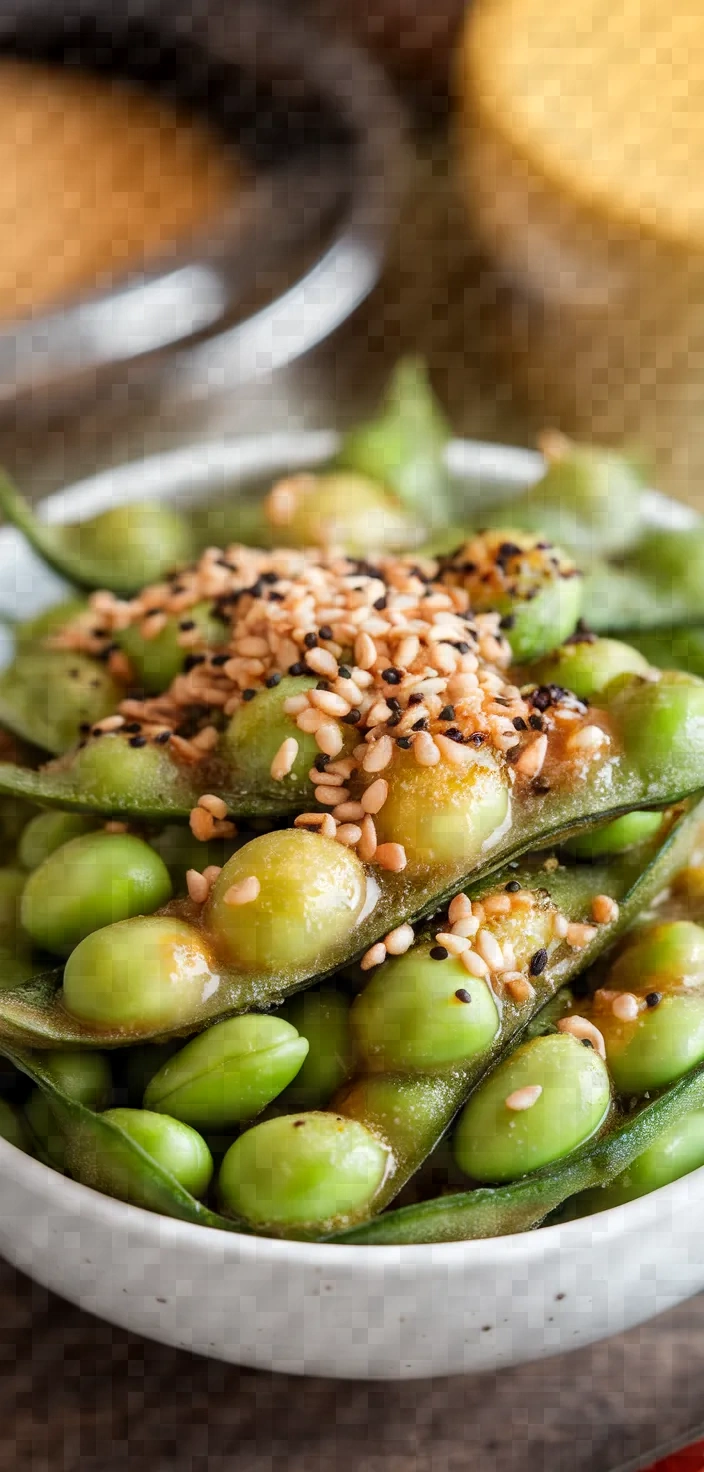 Ingredients photo for Five Spice Edamame Recipe