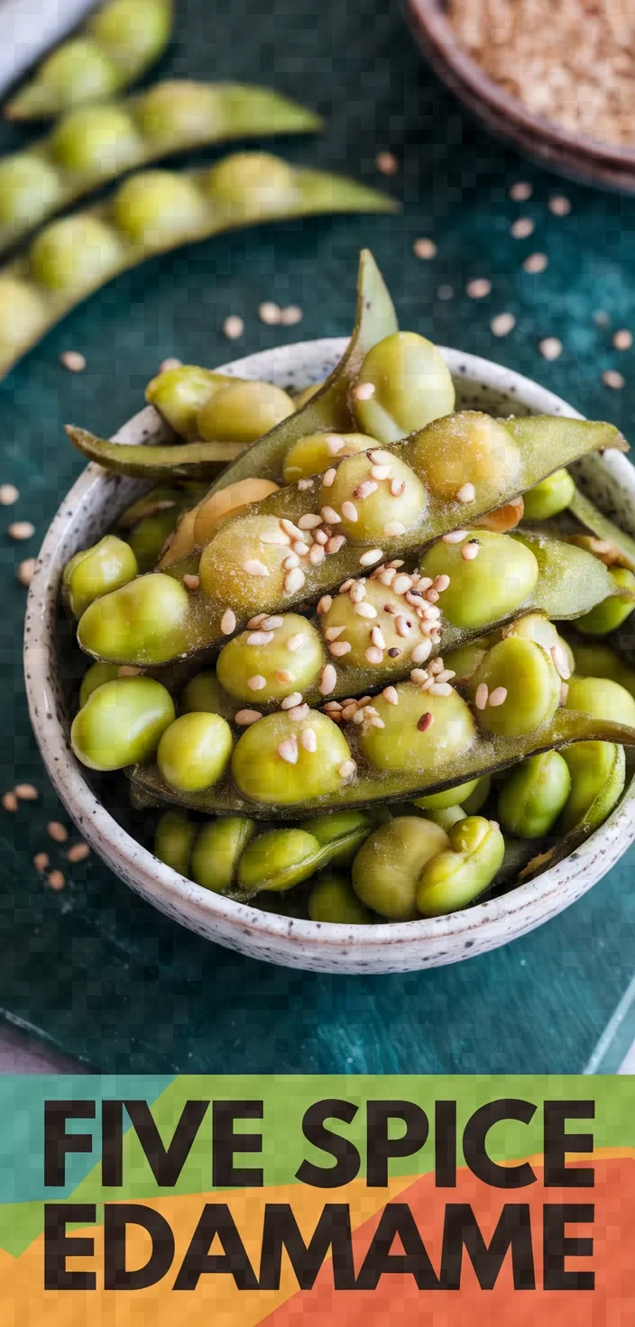 Photo of Five Spice Edamame Recipe