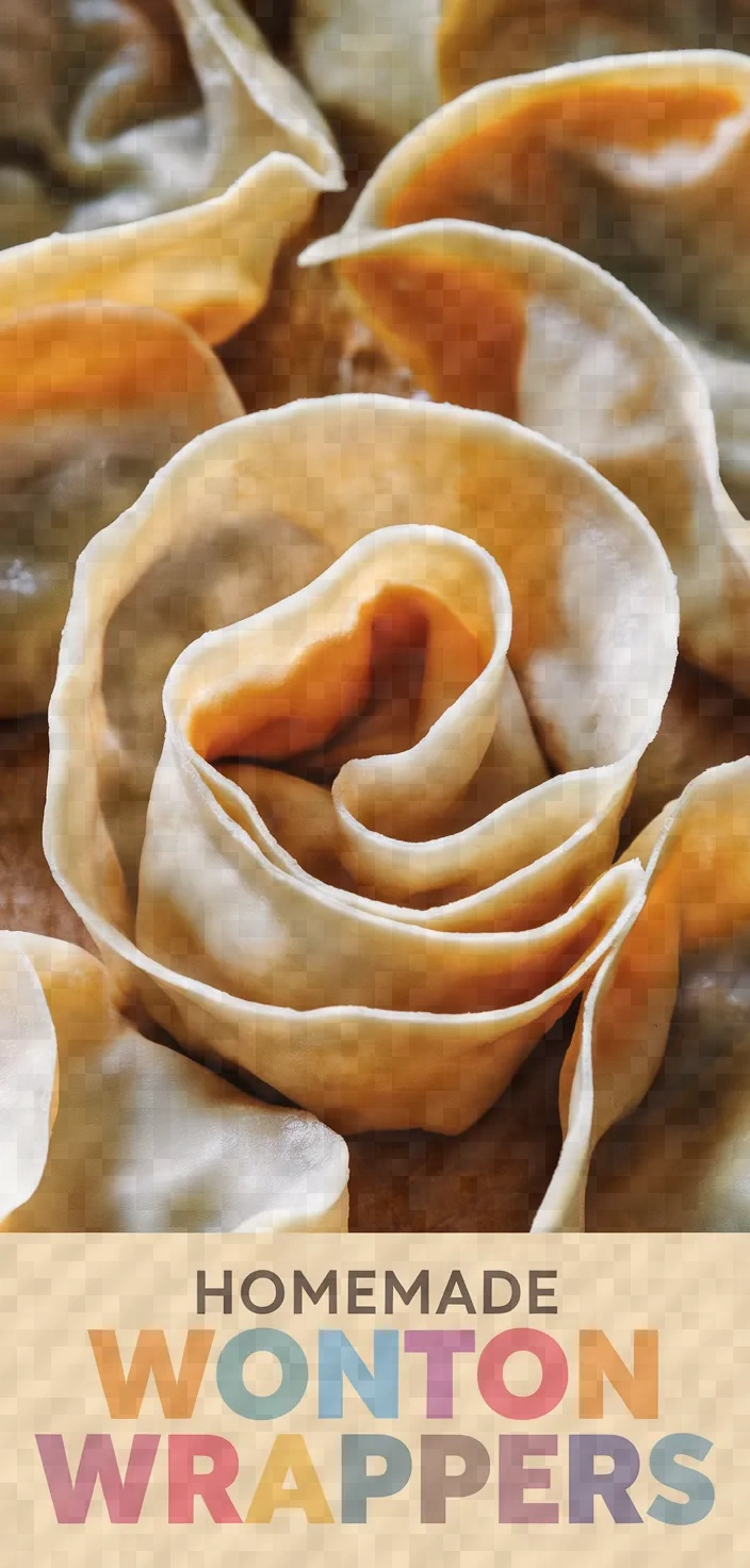 Homemade Wonton Wrappers Recipe