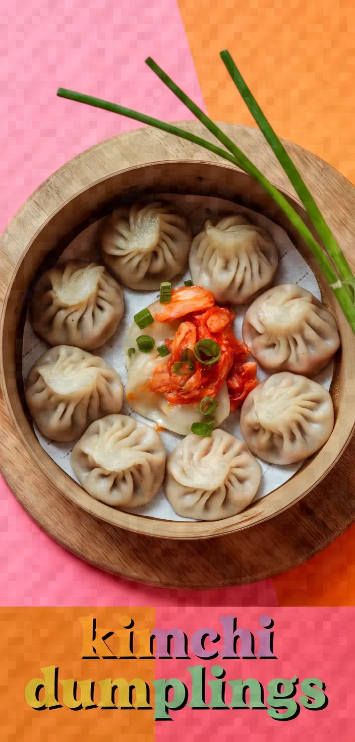 Kimchi Dumplings Recipe