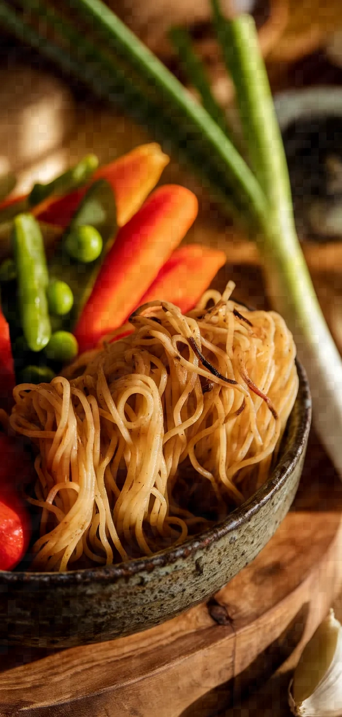 Ingredients photo for Pan Fried Noodles Recipe