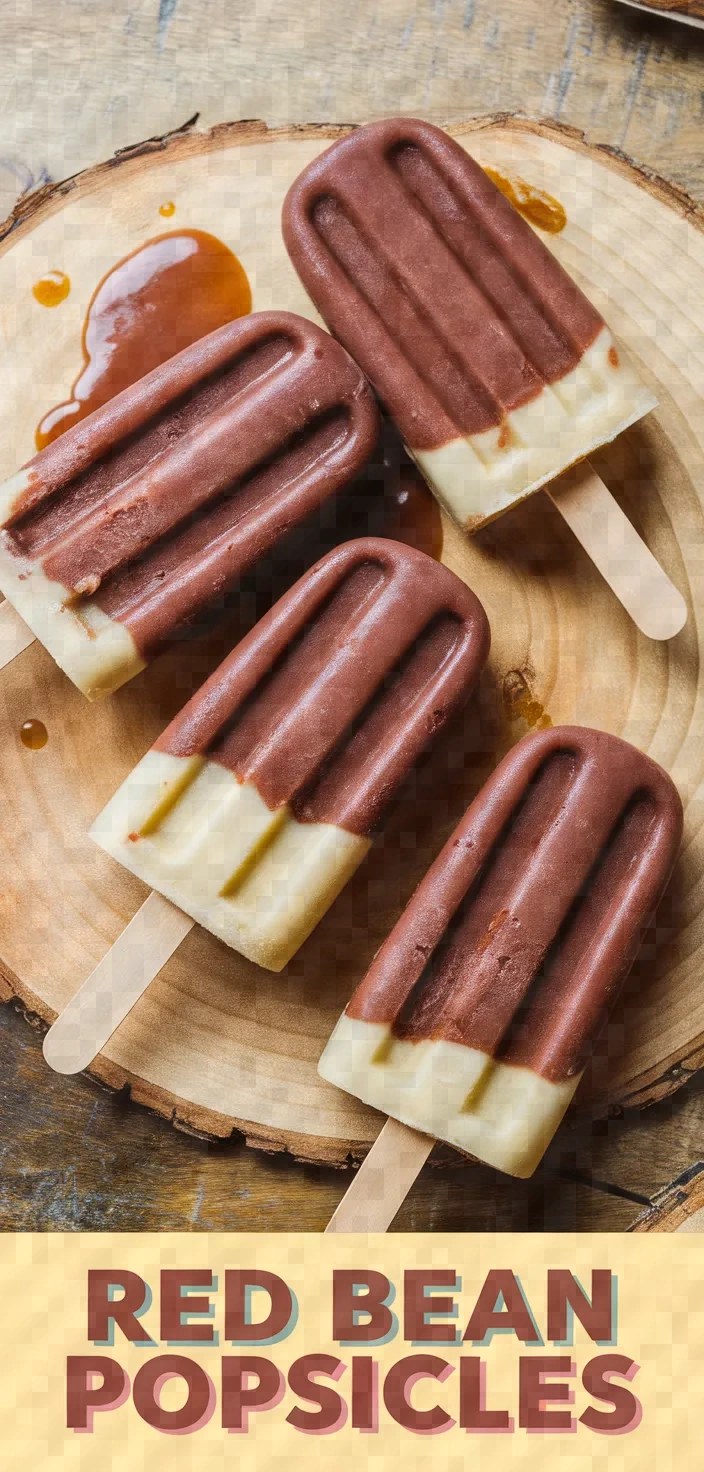 Red Bean Popsicles Recipe