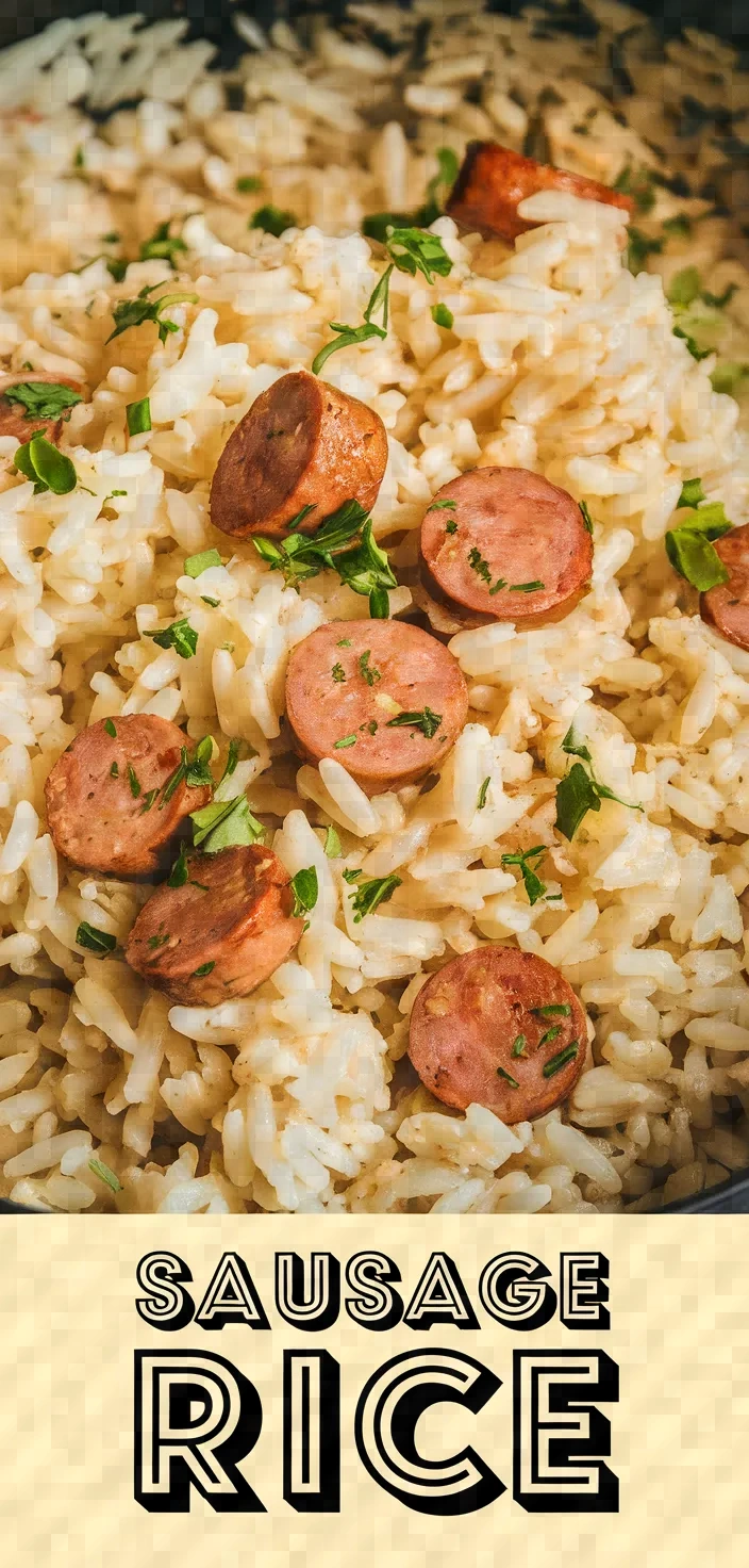 Photo of Sausage Rice Recipe