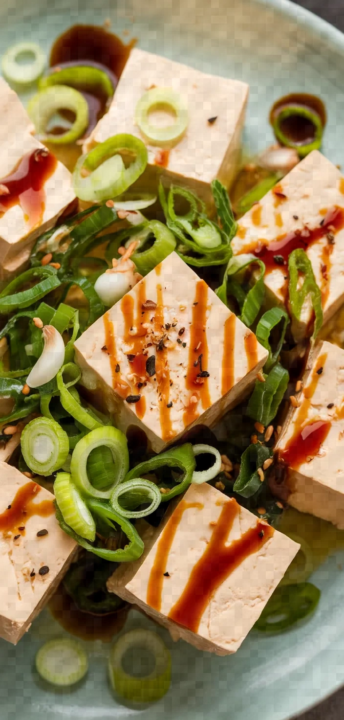 Ingredients photo for Scallion Tofu Recipe