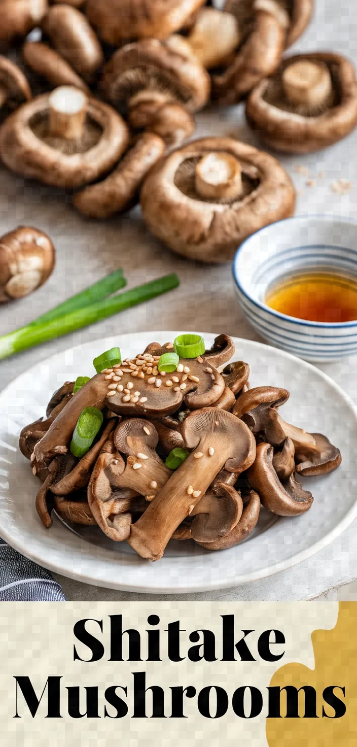 Shiitake Mushrooms Recipe