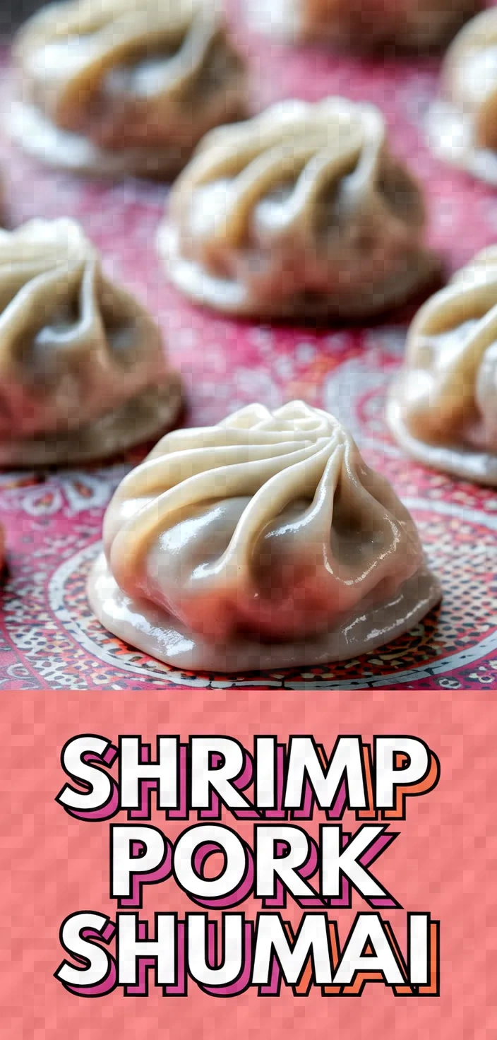 Shrimp Pork Shumai Recipe