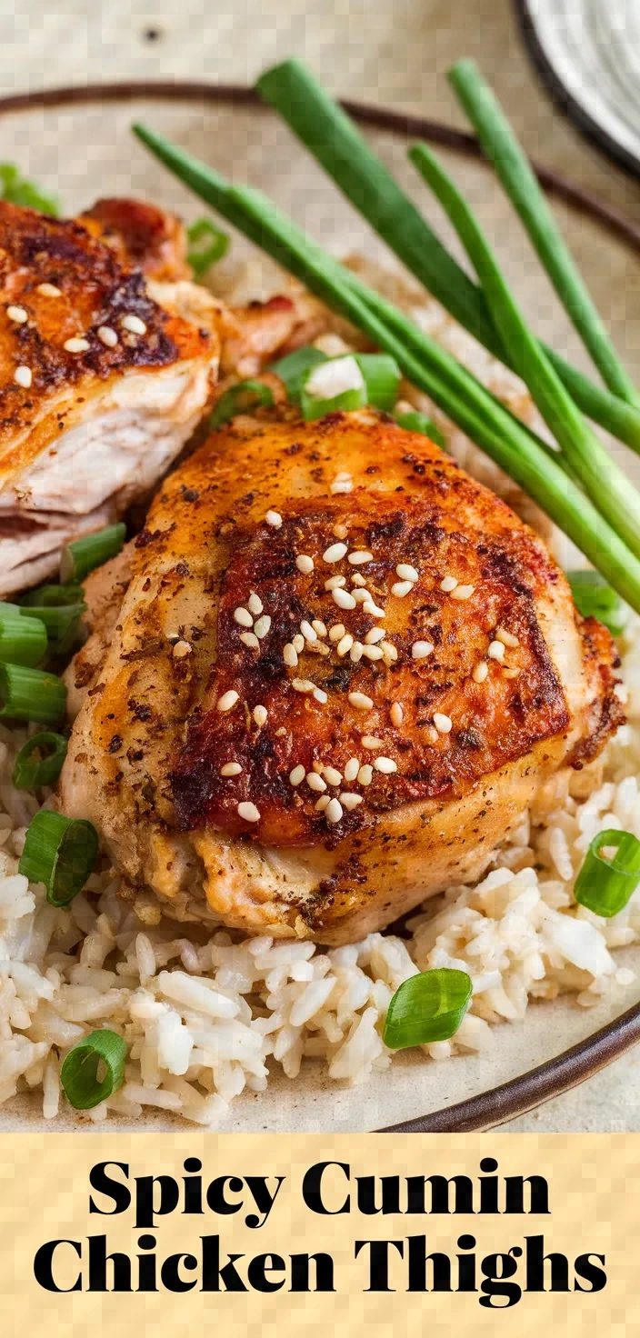 Photo of Spicy Cumin Chicken Thighs Recipe