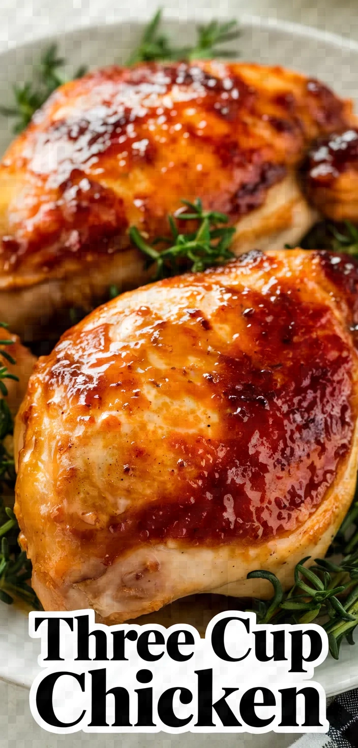 Photo of Three Cup Chicken Recipe