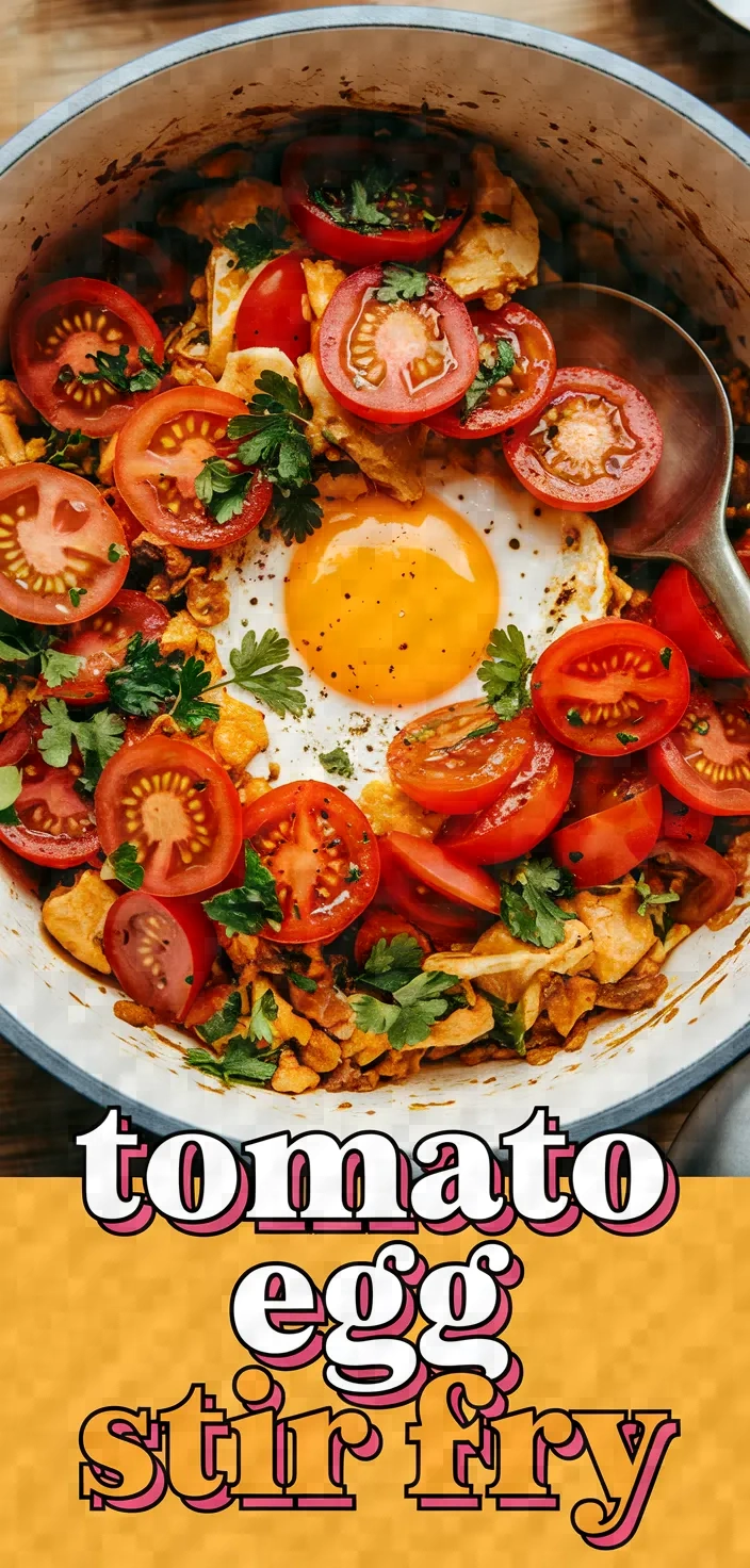 Tomato Egg Stir Fry Recipe