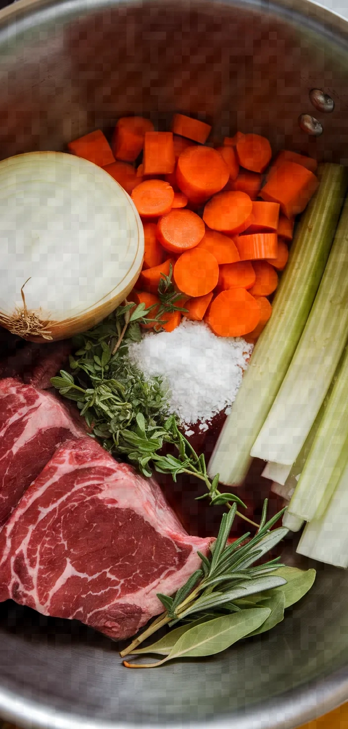 Ingredients photo for Braised Beef Short Ribs Recipe