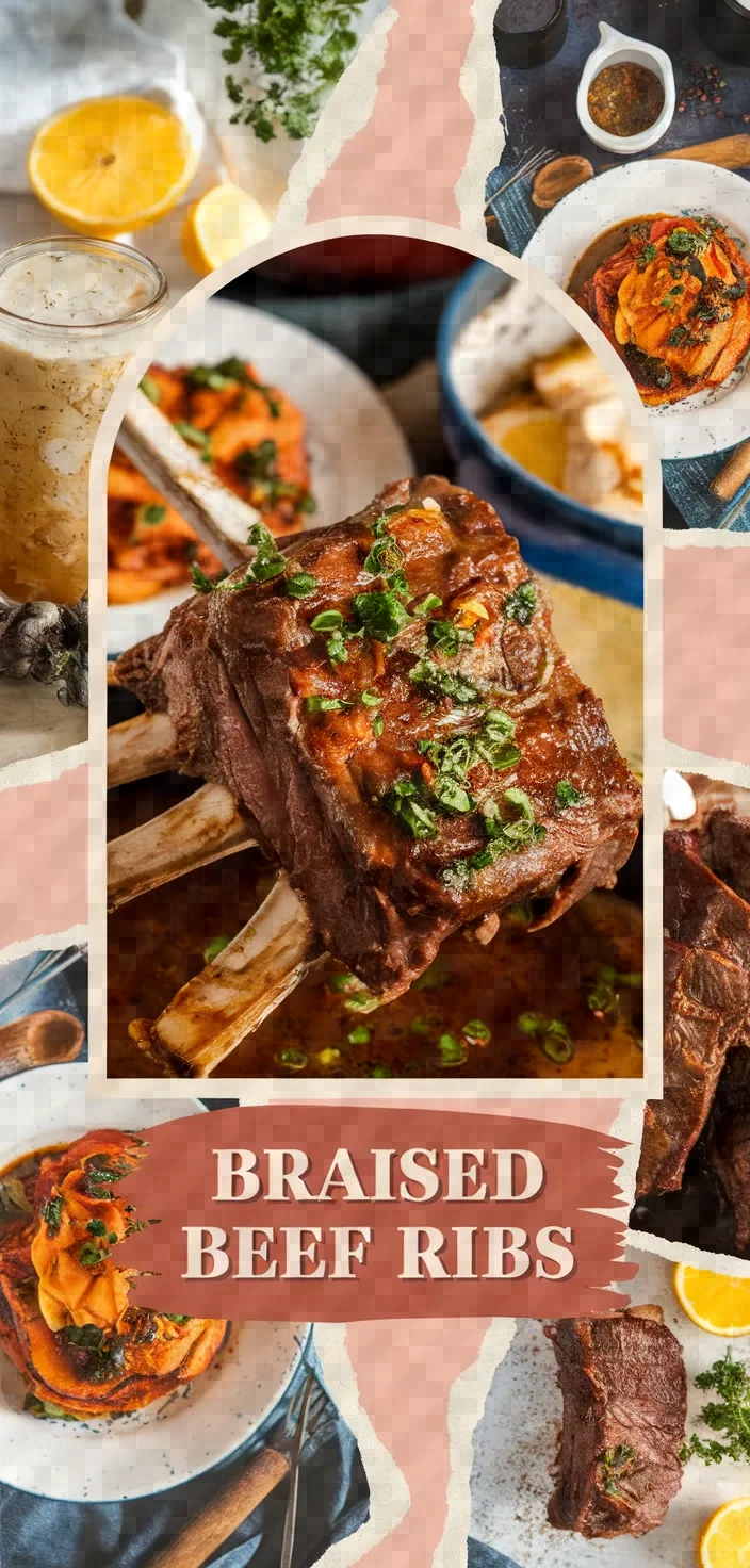 A photo of Braised Beef Short Ribs Recipe