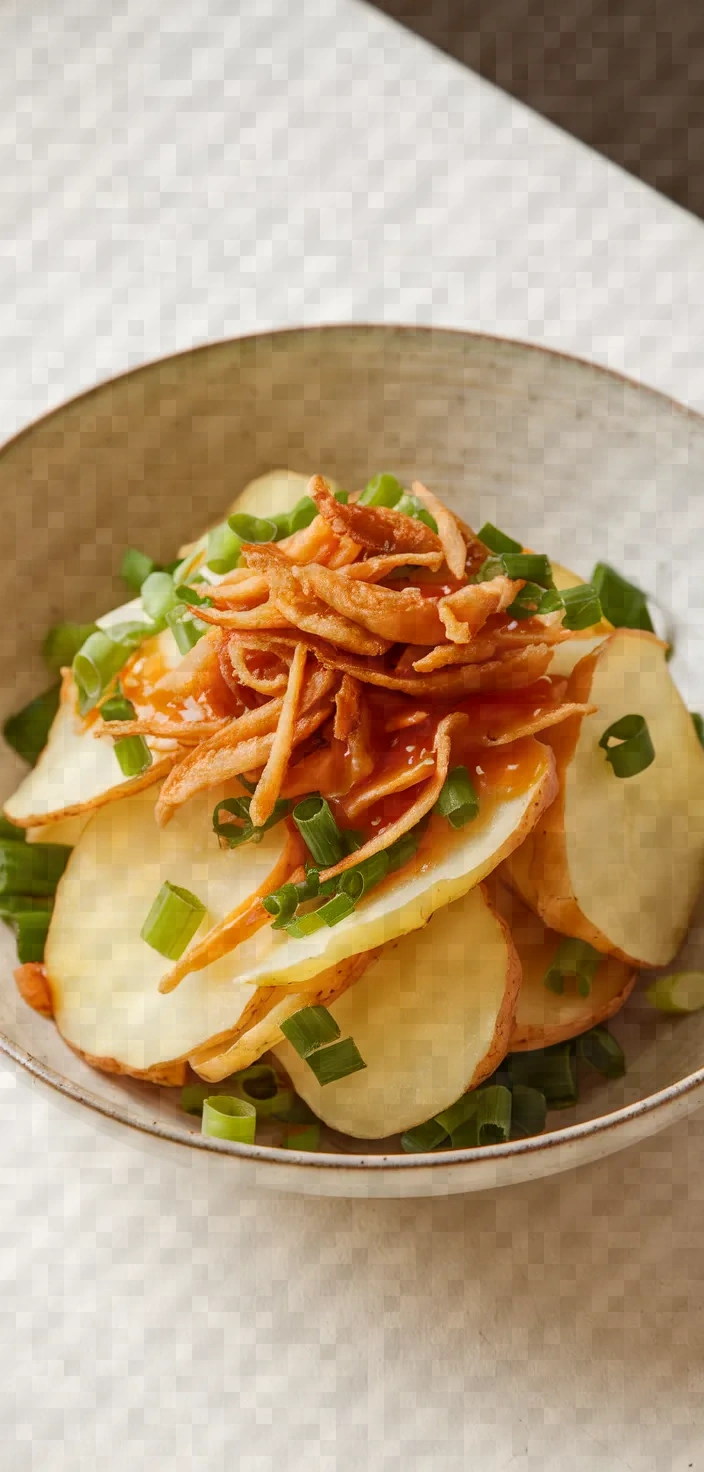 Chinese Style Potato Salad Recipe