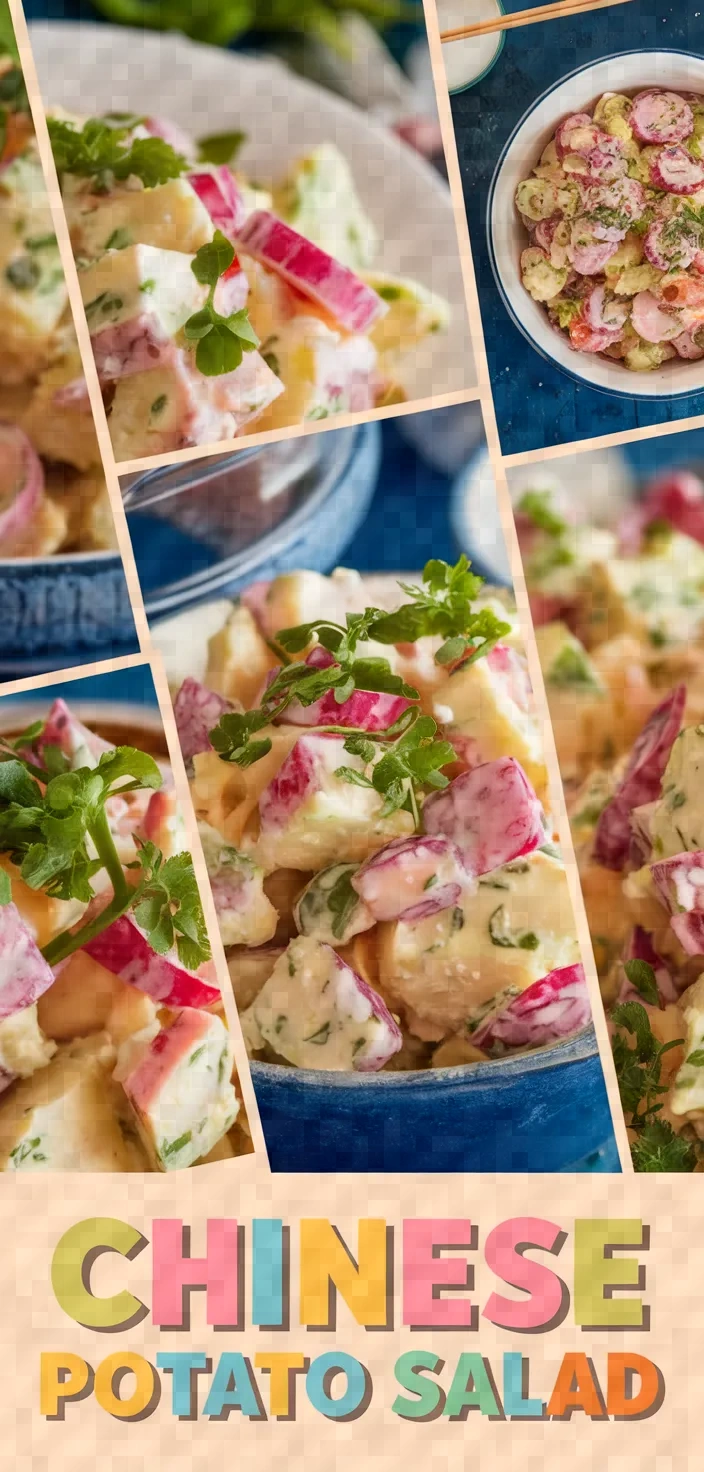 A photo of Chinese Style Potato Salad Recipe
