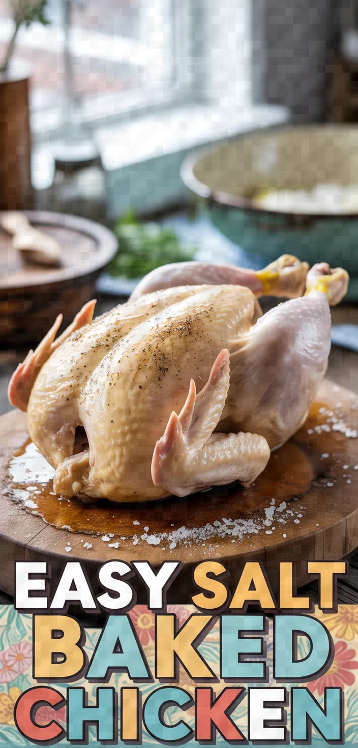 A photo of Easy Salt Baked Chicken Recipe
