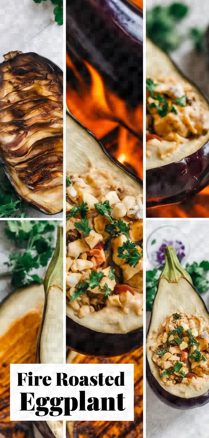 A photo of Fire Roasted Eggplant Recipe