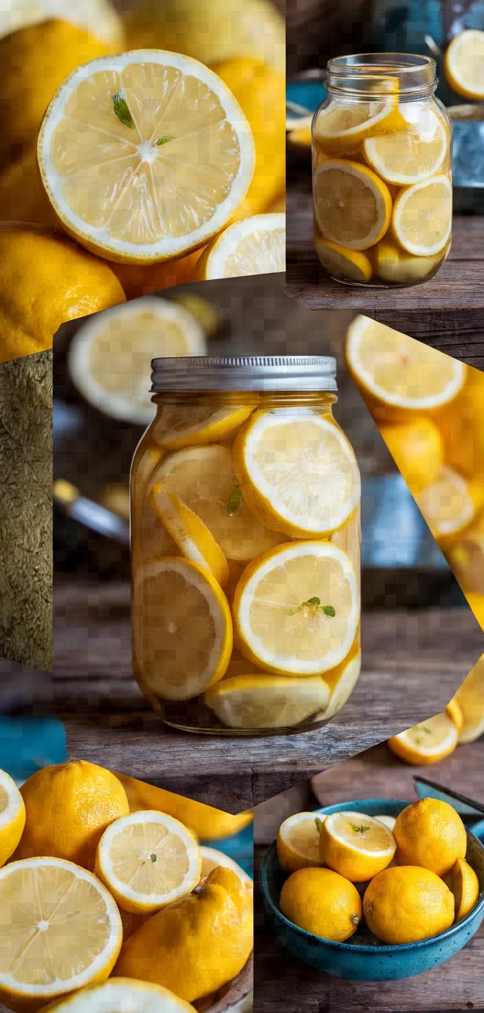A photo of Sugar Pickled Lemon Recipe