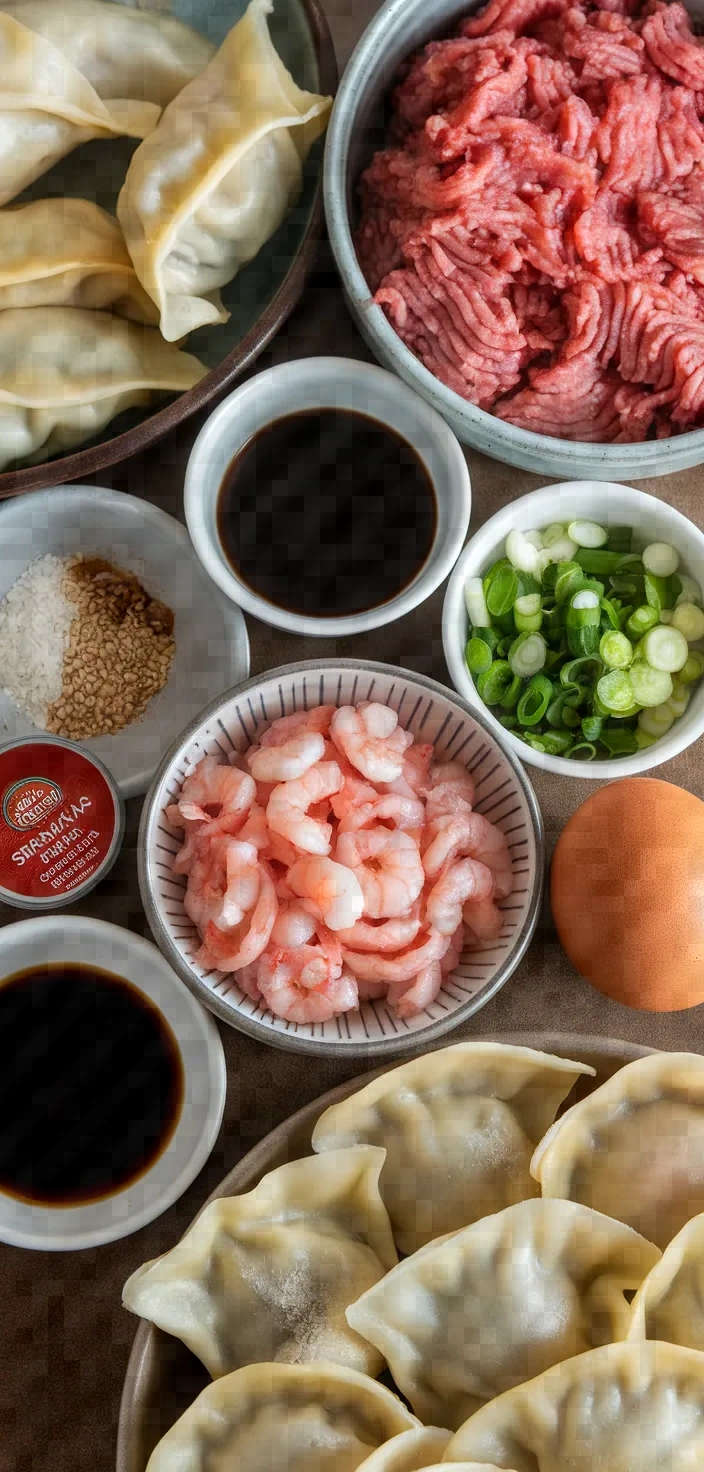 Ingredients photo for Deep Fried Wonton Recipe