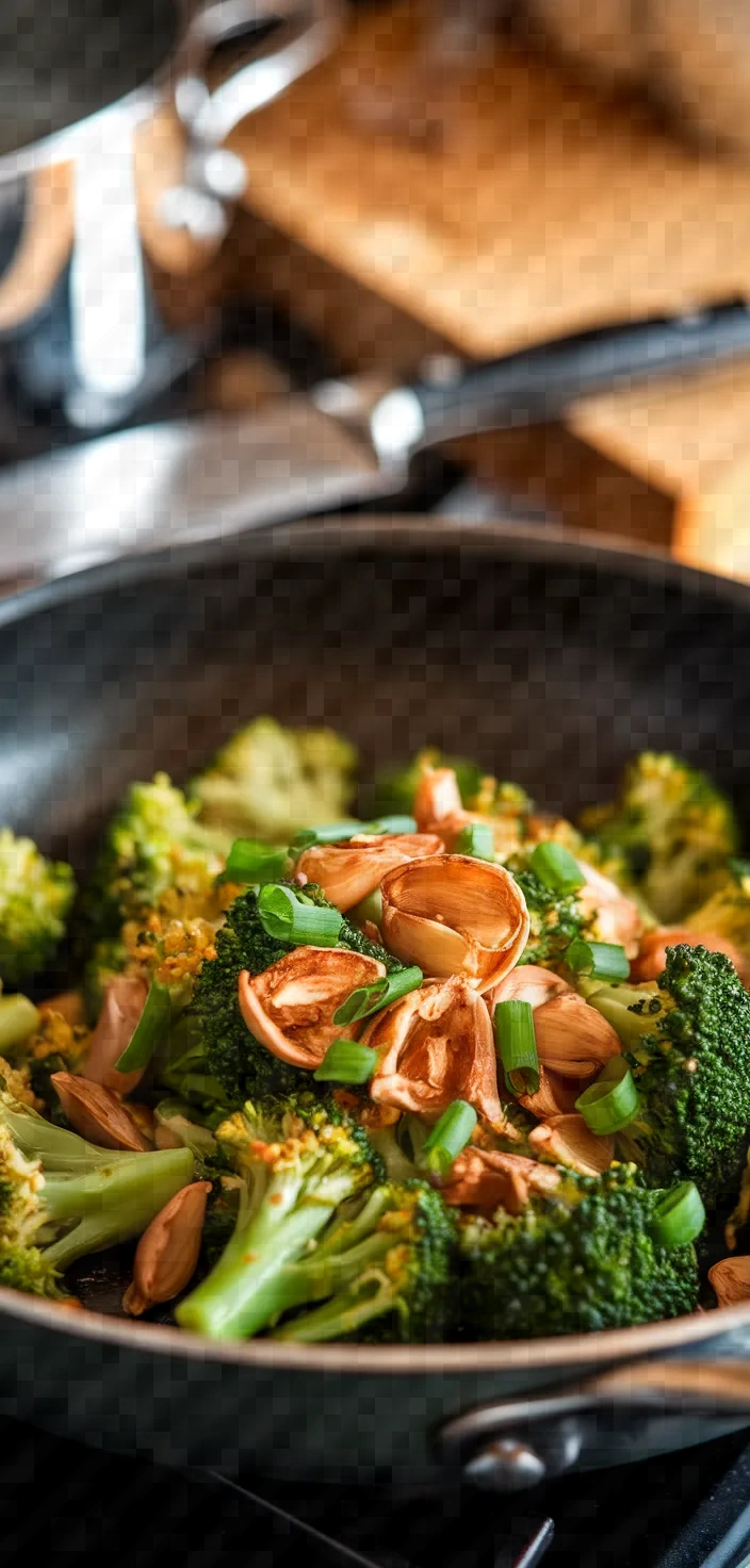 Garlic Broccoli Stir Fry Recipe