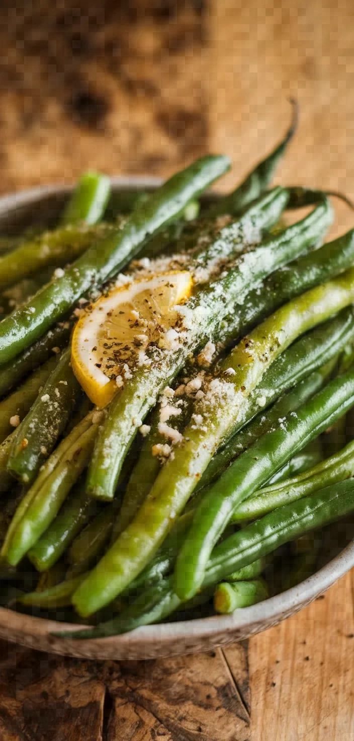 Ingredients photo for Oven Roasted Green Beans Recipe