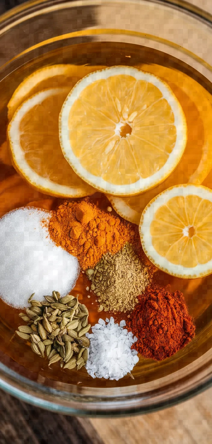 Ingredients photo for Sugar Pickled Lemon Recipe