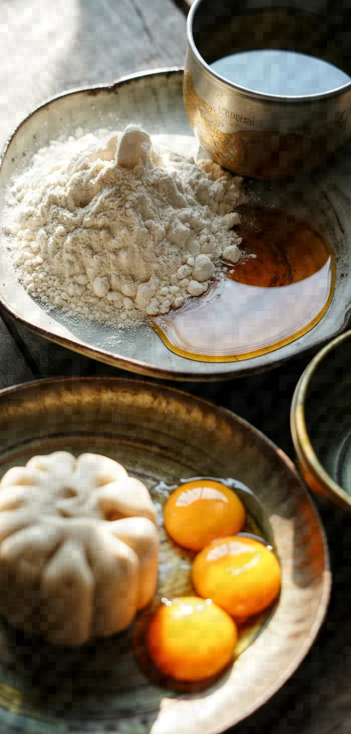 Ingredients photo for Traditional Mooncake Recipe