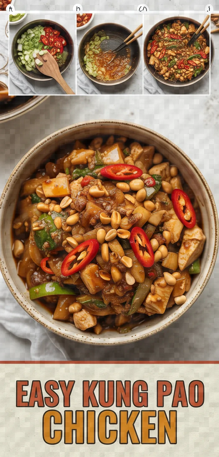 Easy Kung Pao Chicken Recipe