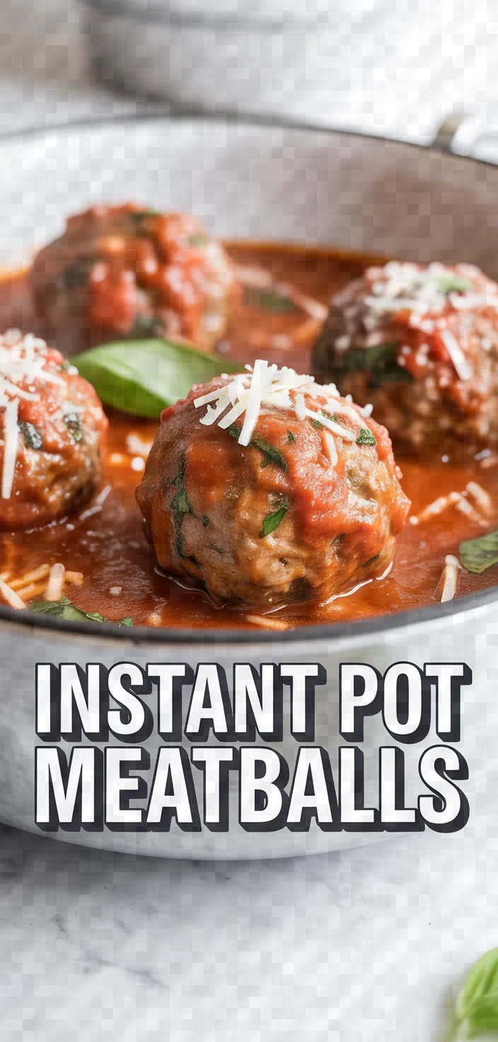 A photo of Instant Pot Meatballs Recipe