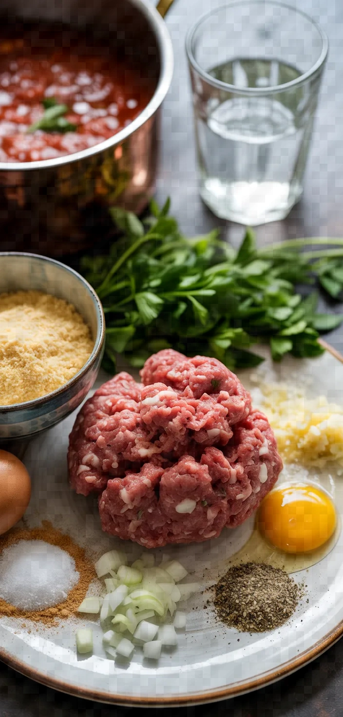 Ingredients photo for Instant Pot Meatballs Recipe